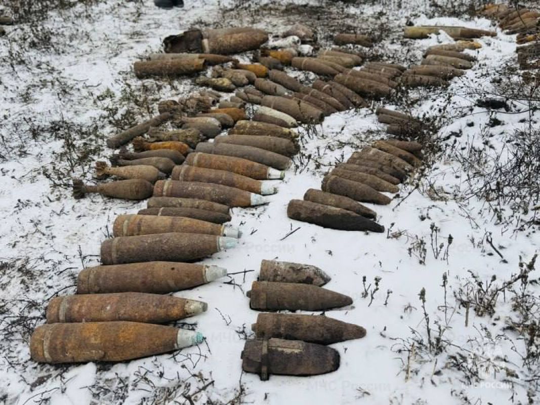 Жители Белгородской области нашли арсенал со смертельными боеголовками