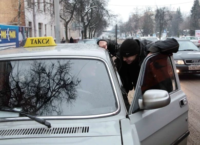 Цены на такси в Воронеже улетели в космос на фоне крепкого мороза и гололёда 