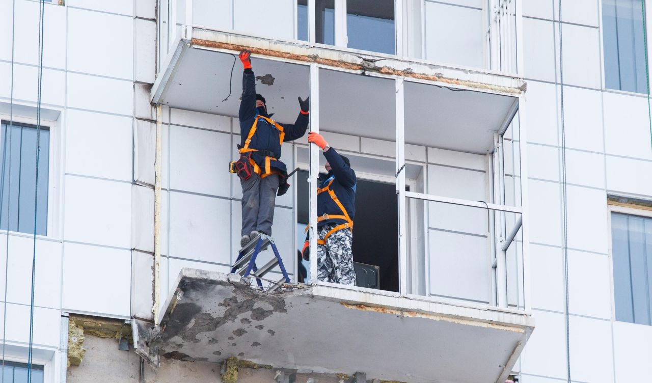 Что уже восстановили в&nbsp;воронежском доме, пострадавшем от&nbsp;атаки БПЛА &nbsp;