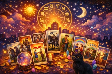 Тельцам стоит держать голову холодной, а Весам — сбавить темп. Расклад Таро для всех знаков зодиака