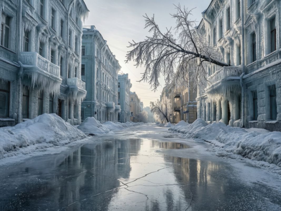 Арктические морозы наступают на Белгород: синоптики обещают под минус 40