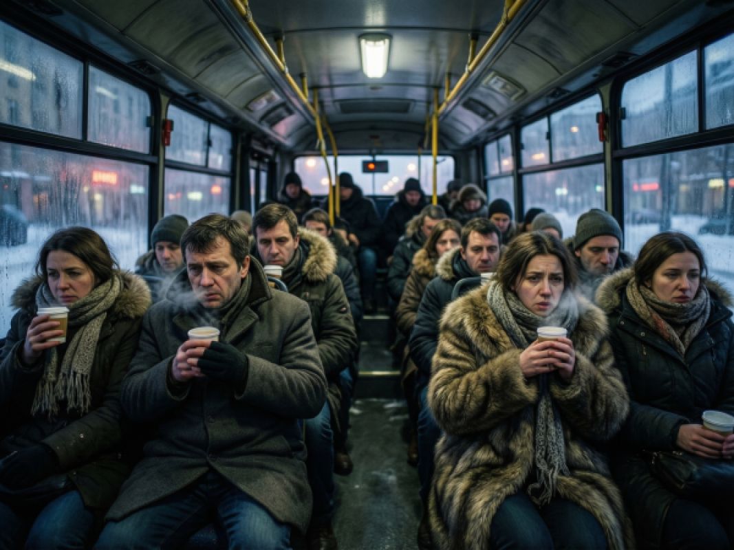 Ледниковый период: в Липецке пассажиры жалуются на жуткий холод в автобусах