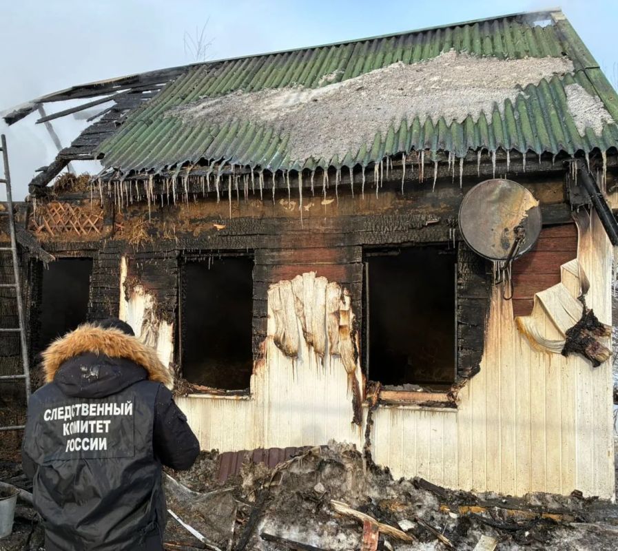 Пожилой мужчина погиб при пожаре в Никифоровском округе