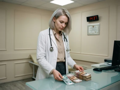 Белгородского врача обвиняют в подлоге документов за взятки от чиновницы