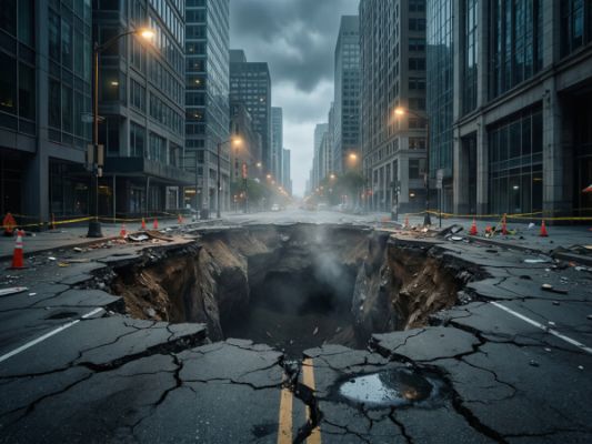 В Белгороде спецслужбы выехали на обнаруженную горожанами воронку от боеприпаса