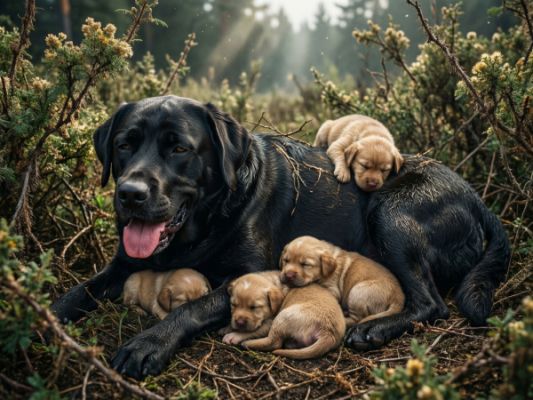 Служба отлова убила собаку с новорожденными щенками на глазах у белгородцев