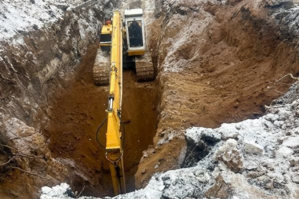 В Белгороде опасный боеприпас удалось извлечь из земли лишь спустя сутки