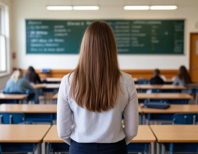 Мать школьницы избила учительницу на глазах у детей в Воронежской области