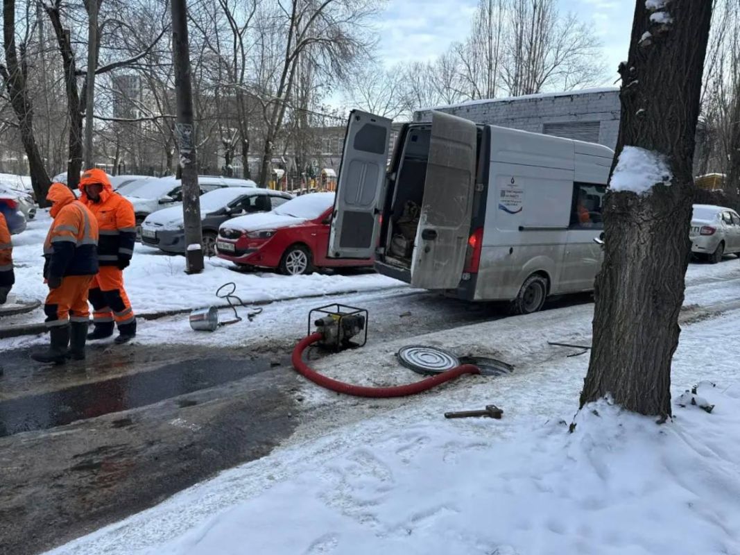 Дома на двух улицах остались без воды в Воронеже