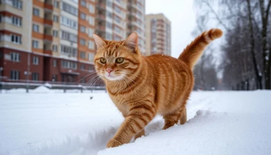 Изверги вышвырнули кошку из окна многоэтажки в Воронеже. Кто это сделал?