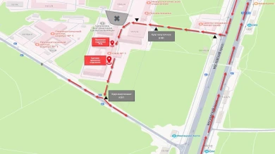 Запретят парковку у областной больницы в Воронеже