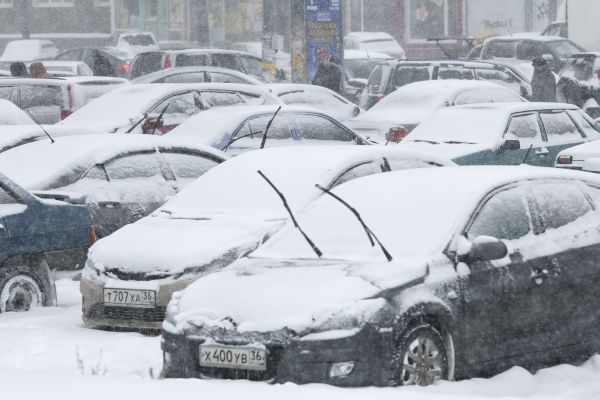 Выяснилось, сколько продлится снегопад в Воронеже