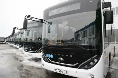 На фоне транспортного коллапса Белгородчина закупилась новыми автобусами 