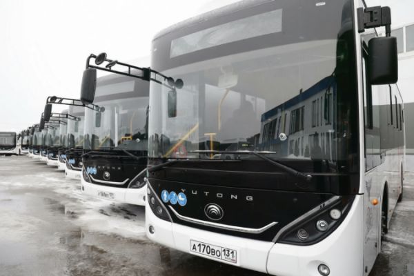 На фоне транспортного коллапса Белгородчина закупилась новыми автобусами 