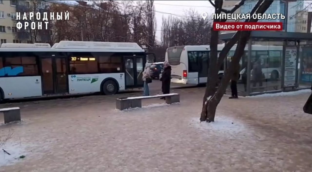 Общественники предъявили мэрии Липецка за скользкие тротуары