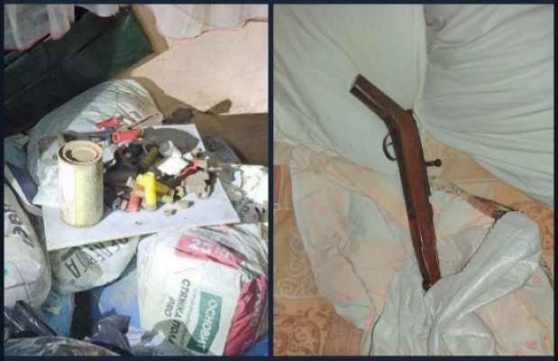 Обрез ружья и взрывчатое вещество хранил у себя в шкафу мужчина в Воронежской области