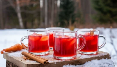Топ-3 рецепта безалкогольного пунша, который согреет в сильные морозы