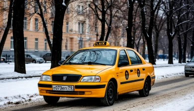 Цены на такси резко взлетели в Воронеже на фоне сильного мороза