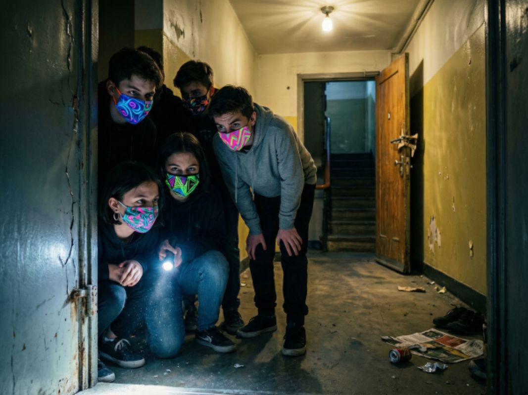 Белгородские подростки в поисках закладок по вечерам пугают жителей домов