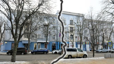 Дом со 100-летней историей в центре Воронежа пошёл трещинами