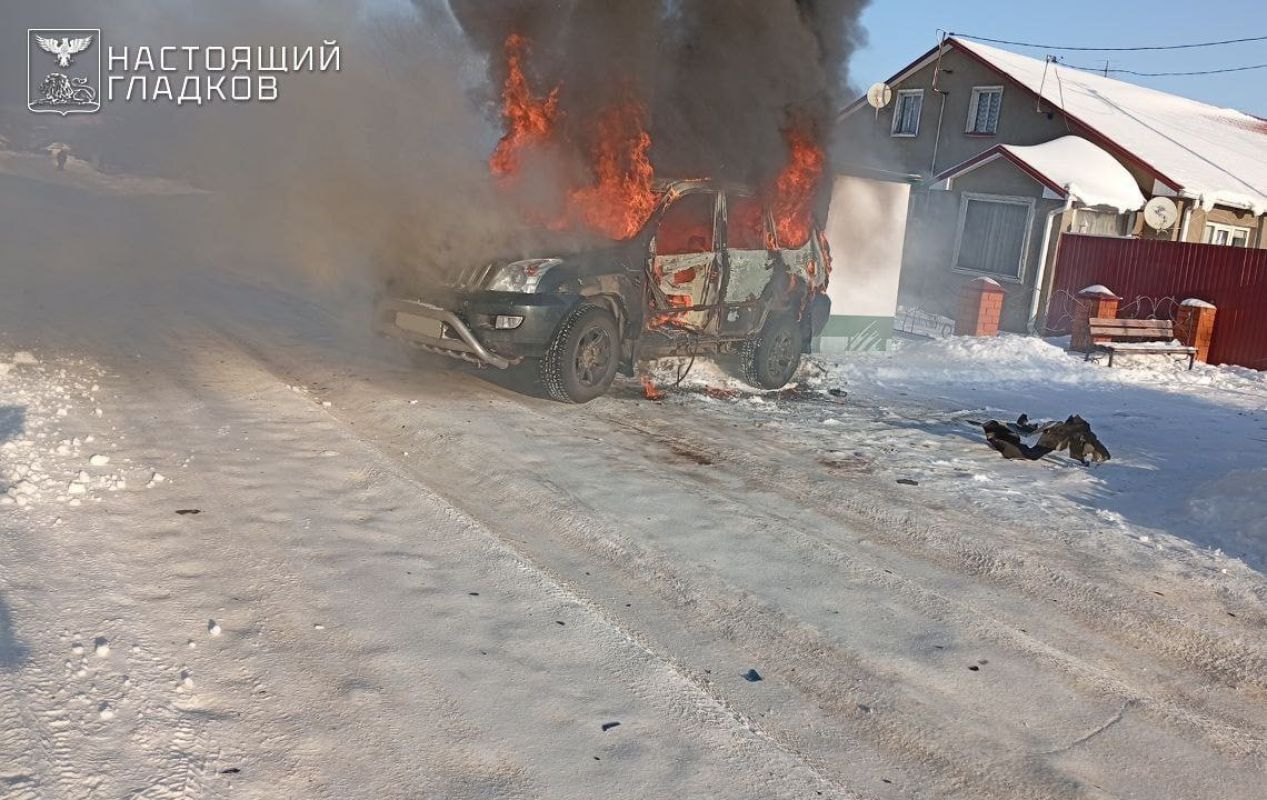 В селах белгородского приграничья горят автомобили&nbsp;