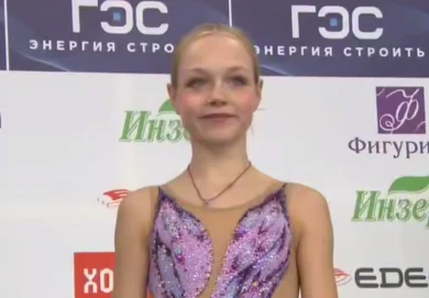 Воронежская фигуристка Костылева победила на крупном турнире