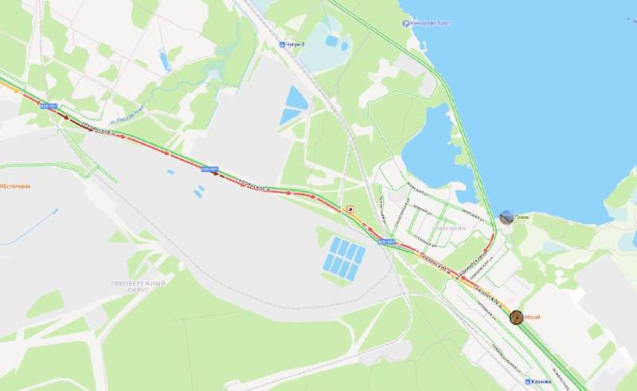 Массовое ДТП на Грязинской трассе парализовало движение в Липецке