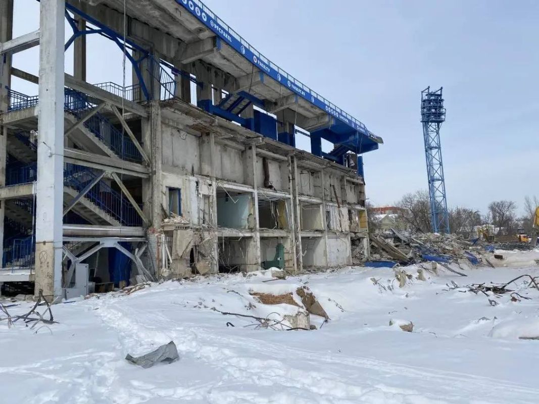Воронежцам показали, что осталось от легендарного стадиона профсоюзов