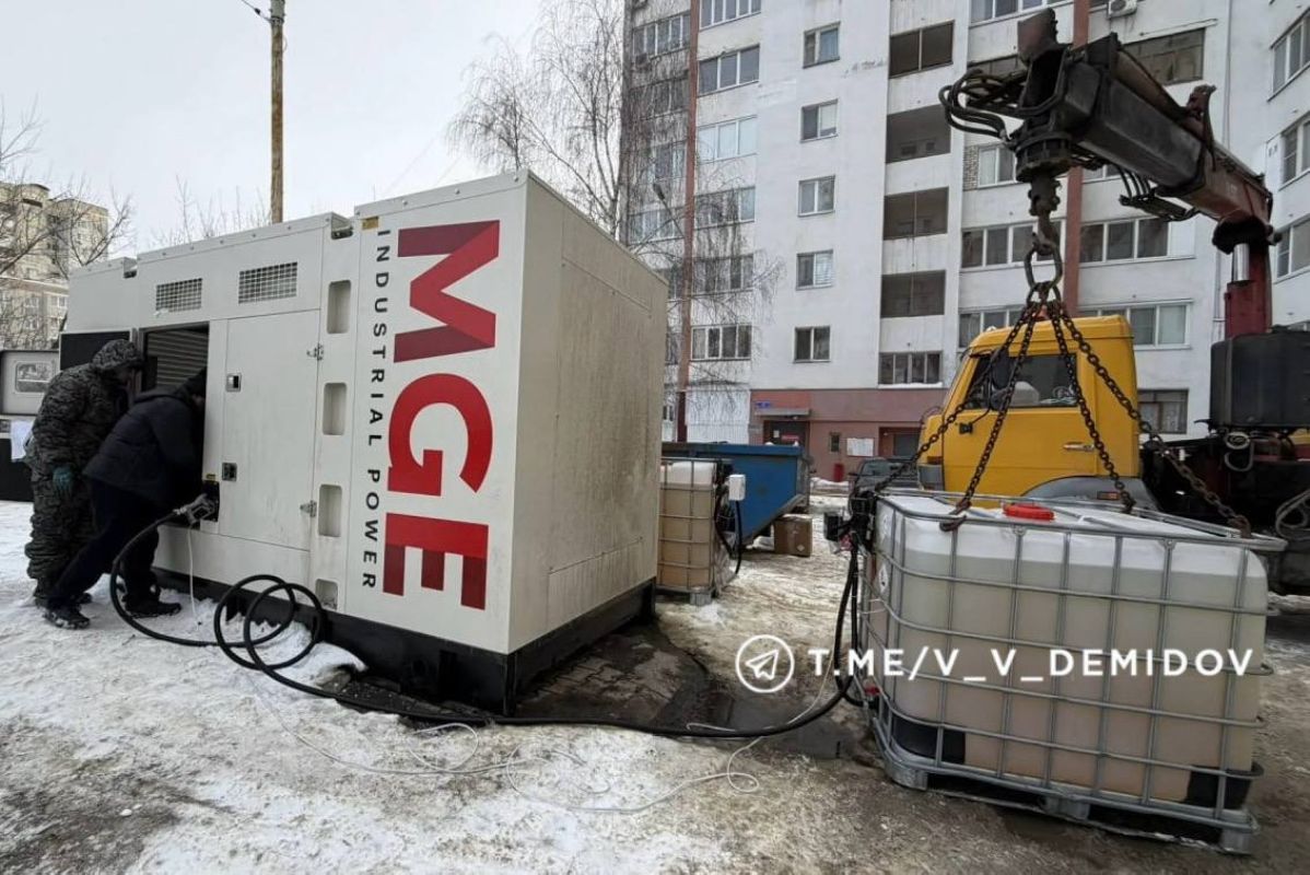 В Белгороде водители заблокировали подъезд к аварийным генераторам