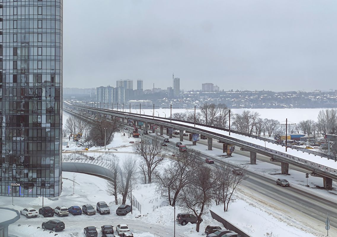 5-километровая пробка мешает воронежцам добраться до работы