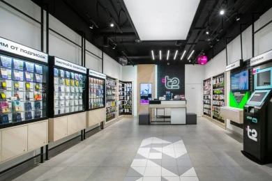 Т2 оборудует 620 салонов точкамиWi-Fi в регионах ограничений интернета