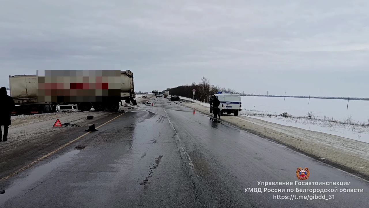 Стали известны подробности жуткой аварии с участием грузовика под Белгородом