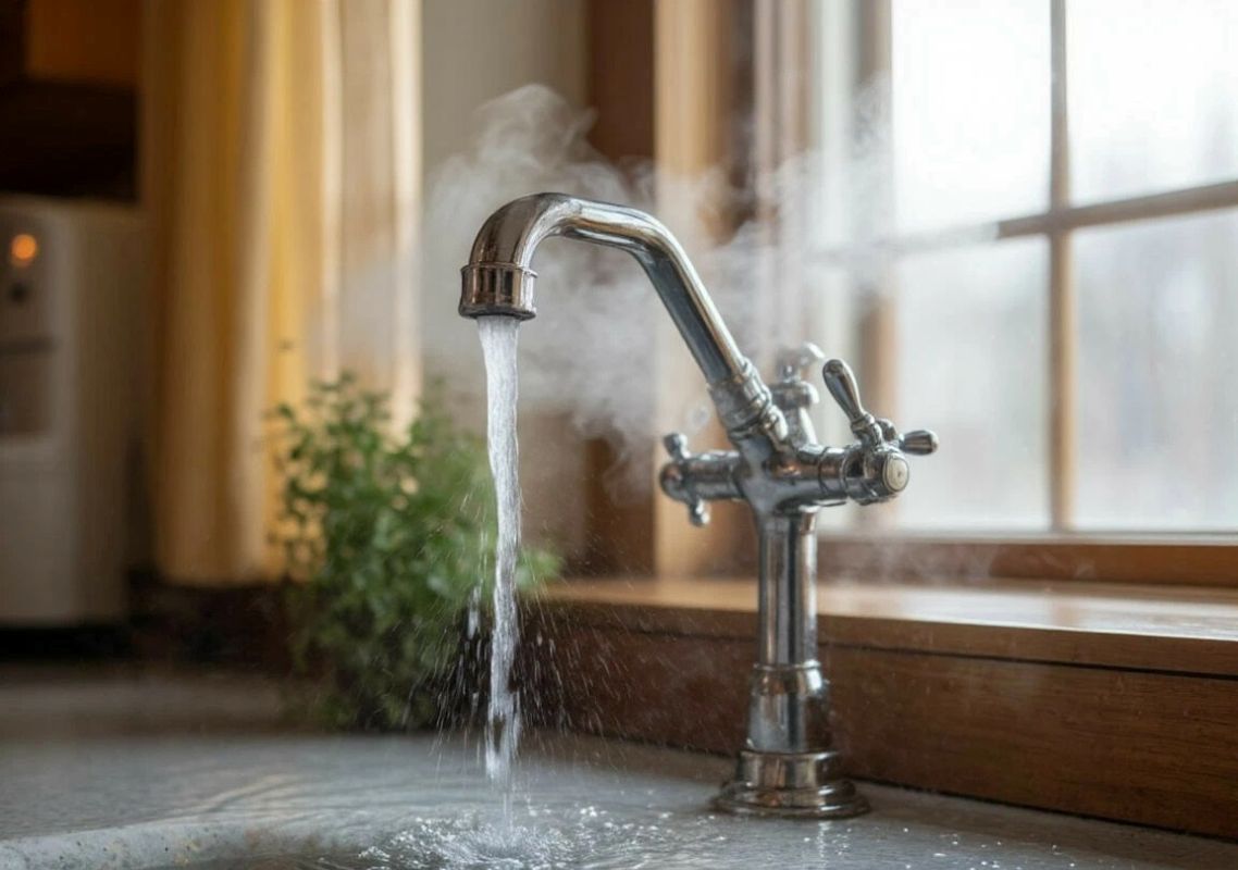 Белгородка предложила властям давать горячую воду хотя бы раз в неделю