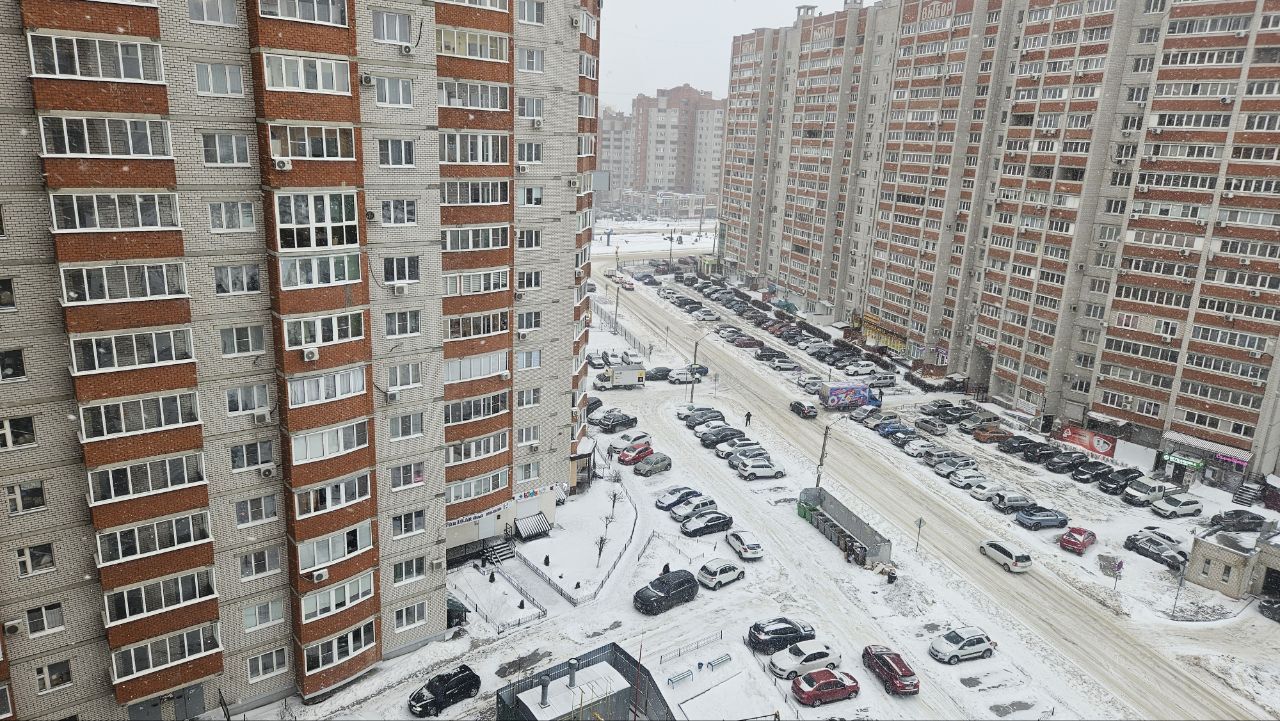 Снежная буря накрыла Воронеж: горожан предупреждают об опасности&nbsp;