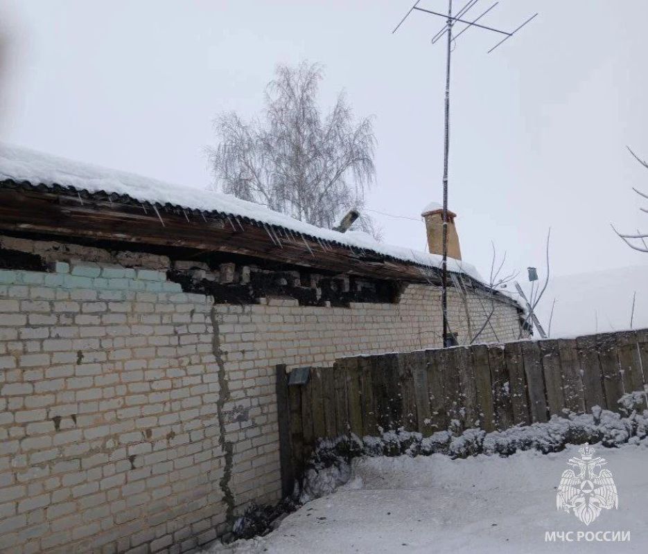В Липецкой области продолжают обрушаться частные дома