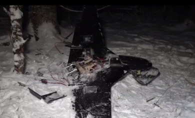 Об оставшихся на улице элементах БПЛА предупредили воронежцев