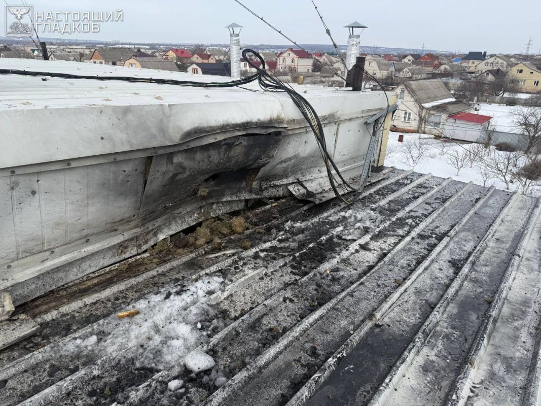 Дрон ВСУ ударил в коммерческий объект под Белгородом