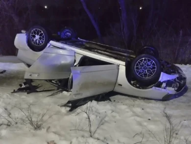 Компания молодёжи пострадала в ДТП с «перевёртышем» в Воронежской области