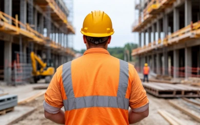 Воронежец упал с высоты на стройке