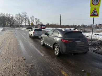 «Инфинити» влетела в «Ладу» под Воронежем — есть пострадавшая