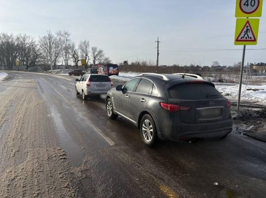 «Инфинити» влетела в «Ладу» под Воронежем — есть пострадавшая