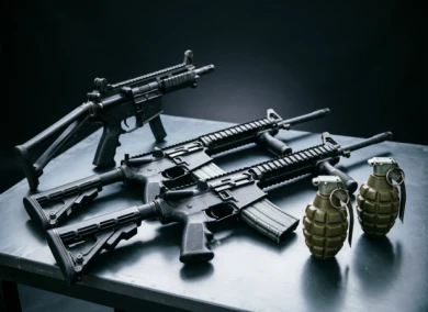 ФСБ накрыла тайник с оружием и боеприпасами в доме белгородца