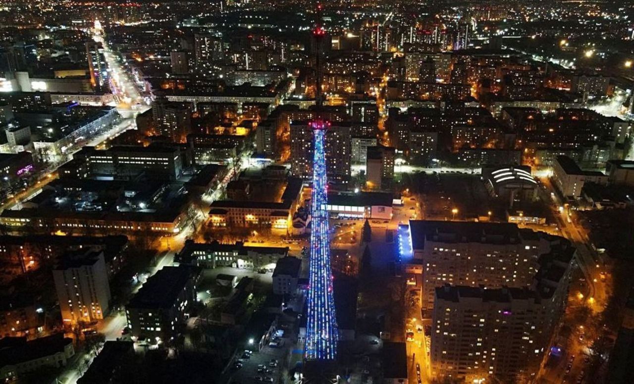 Цветы распустятся на&nbsp;воронежской телебашне в&nbsp;Международный женский день