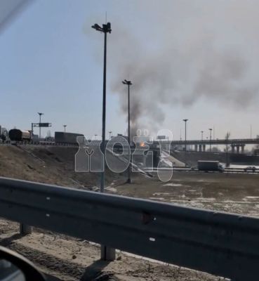 «Получили массу впечатлений». «ГАЗель» взорвалась на путепроводе в Воронеже (ВИДЕО)