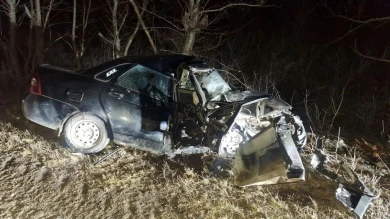 Молодой водитель и девушка-подросток попали в больницу после аварии на воронежской трассе