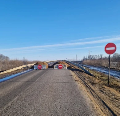 Разрушающийся мост экстренно перекрыли в Воронежской области 