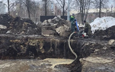 В парке Памяти Белгорода началась загадочная стройка