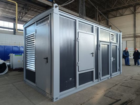 На ТЭЦ Воронежа и Курска доставлены новые генераторные установки для резервного энергоснабжения  