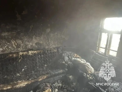 Назвали причину страшного пожара, унесшего жизнь мужчины в Воронежской области