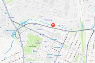 Открыли движение по проезду Разумова, который перекрывали из-за затопления